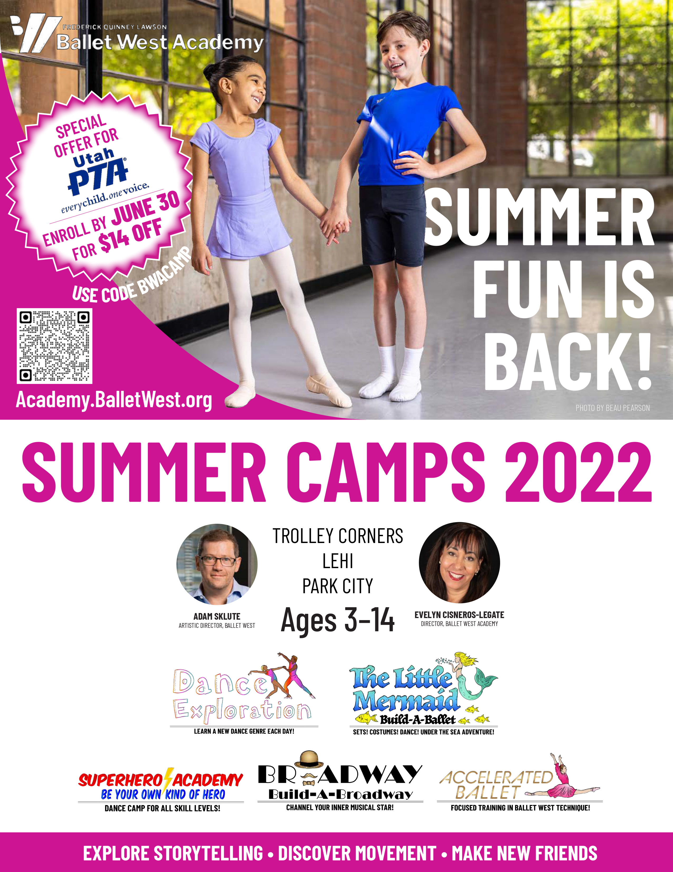 Ballet West Summer Camps